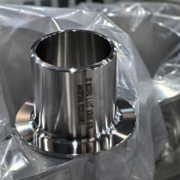 ASME B16.9 Veličine preklopnih krajeva